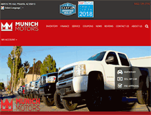 Tablet Screenshot of munichmotorco.com